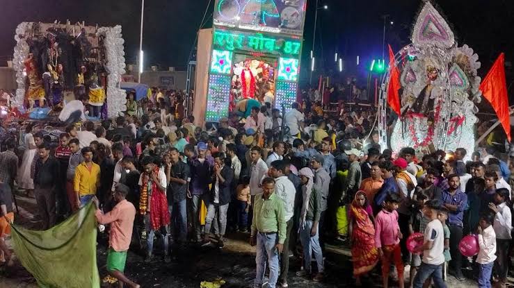 Kali visarjan Bhagalpur