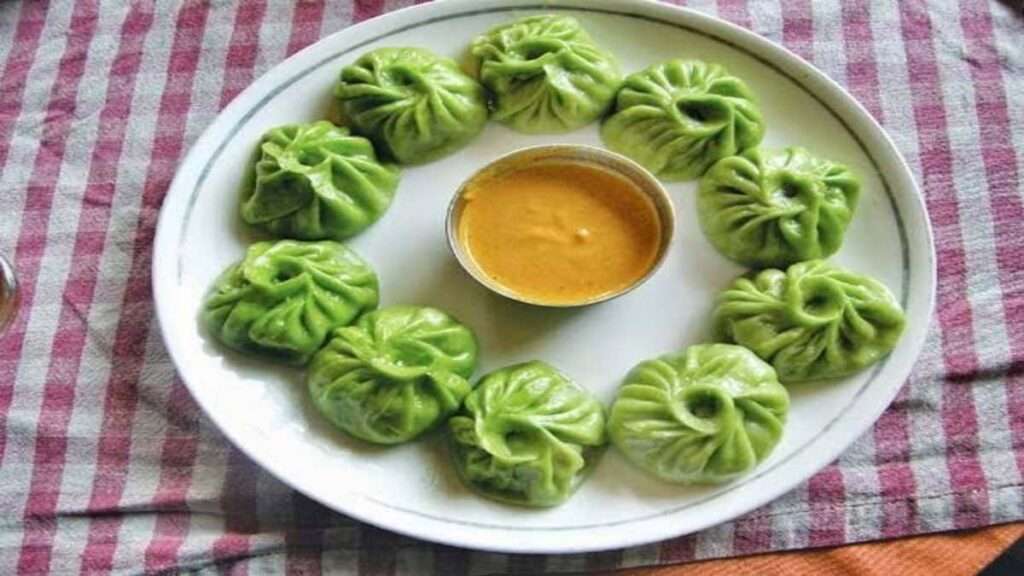 palak momos