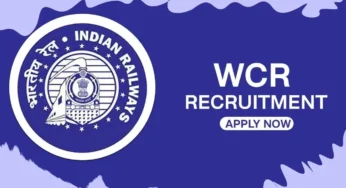 वेस्टर्न सेंट्रल रेलवे में अपरेंटिस के पदों पर निकली भर्ती, जानें आवेदन का पूरा प्रोसेस