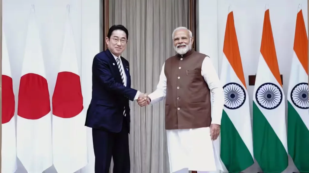 Narendra Modi Fumio Kishida