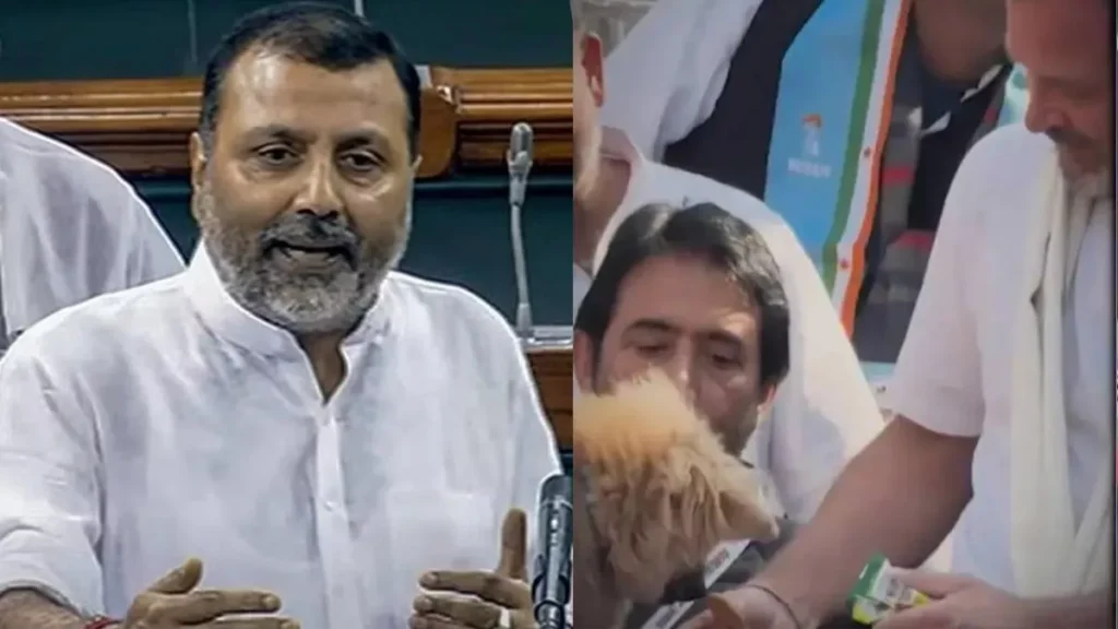 Nishikant Dubey Angry on Rahul Gandhi