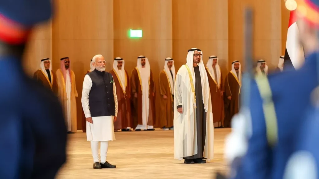 PM Narendra Modi in UAE