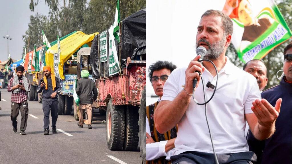 Rahul Gandhi Farmers Protest