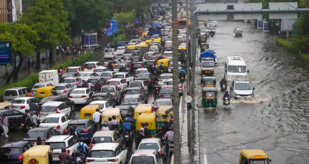 Delhi rains