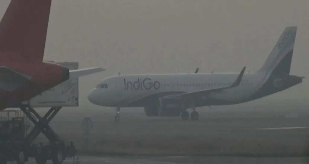 Flight at patna airport