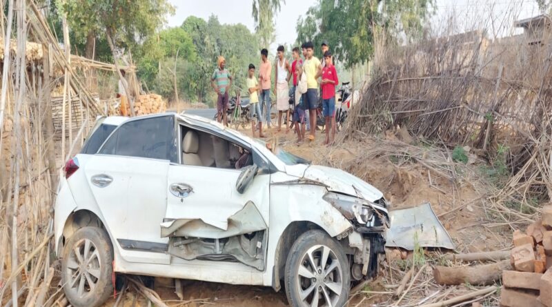 Horrible Road Accident In Jamui Of Bihar 3 Youth Died