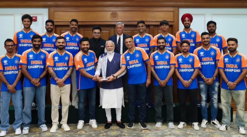 Champions Team India modi
