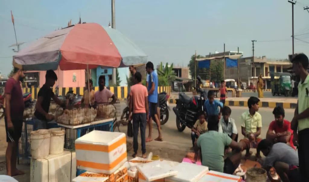 Chicken and fish shop