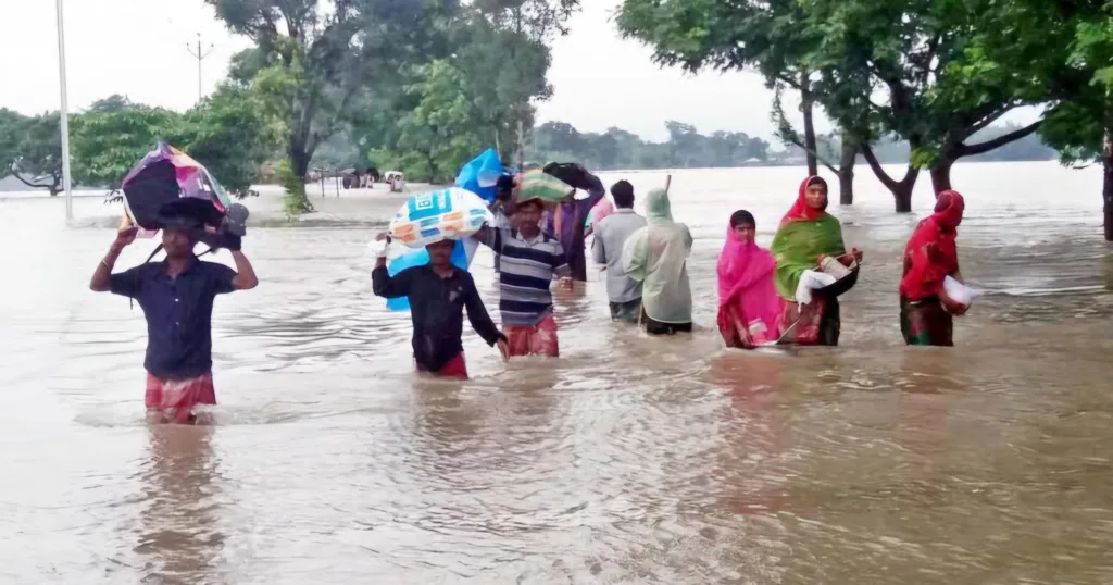 Flood in bihar