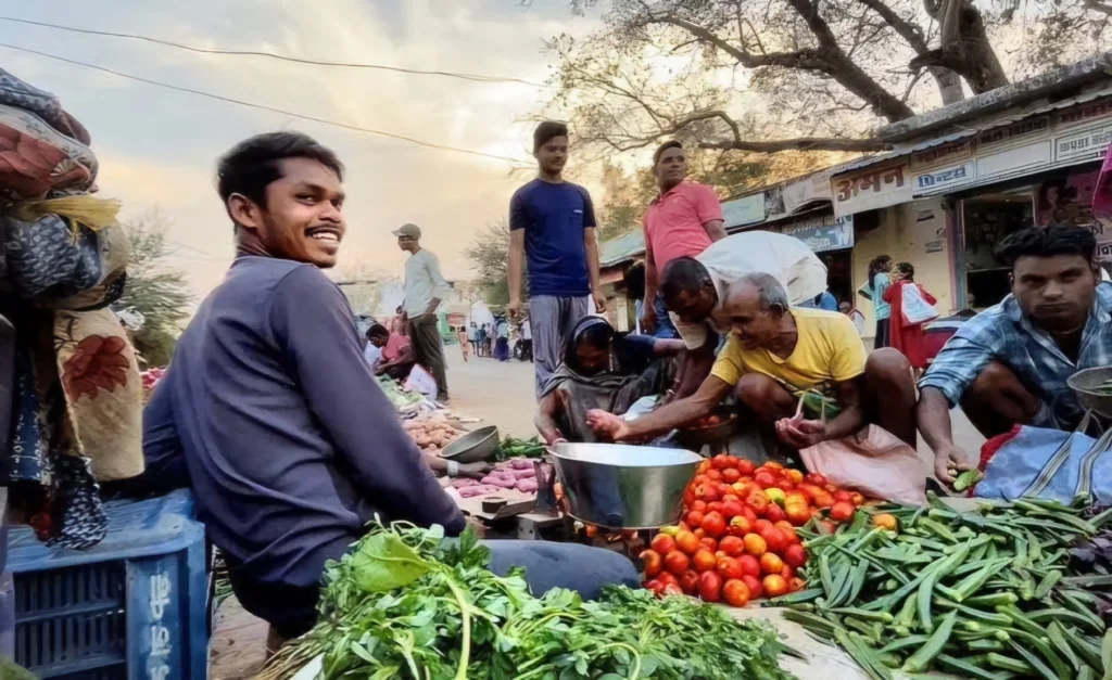 Vegetables market