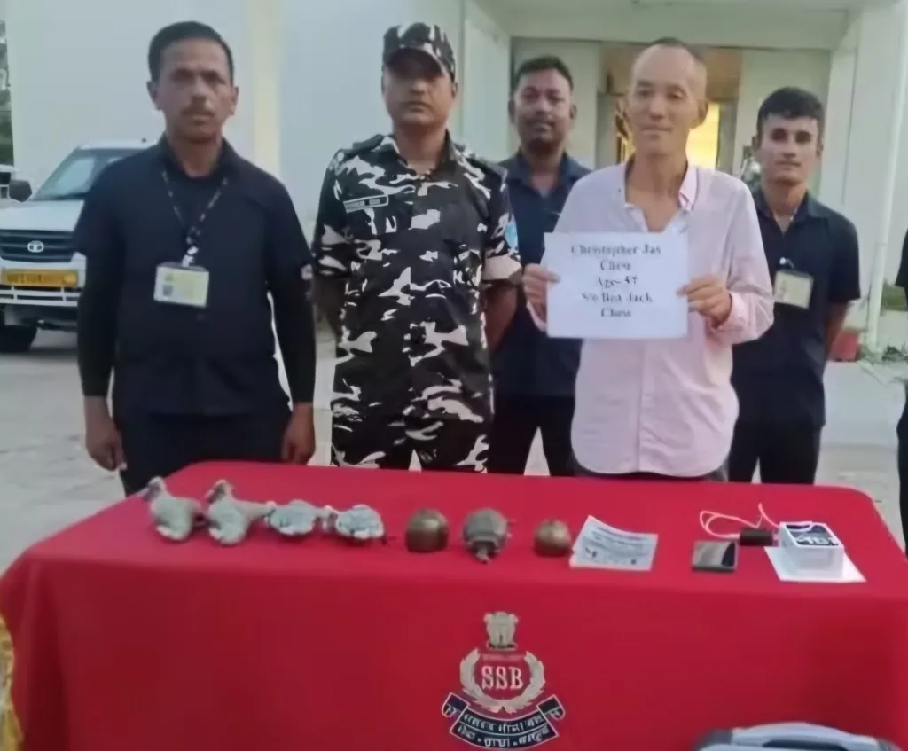 American arrested in bihar