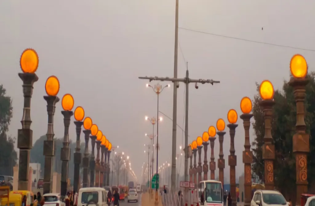 Street lights ayodhya