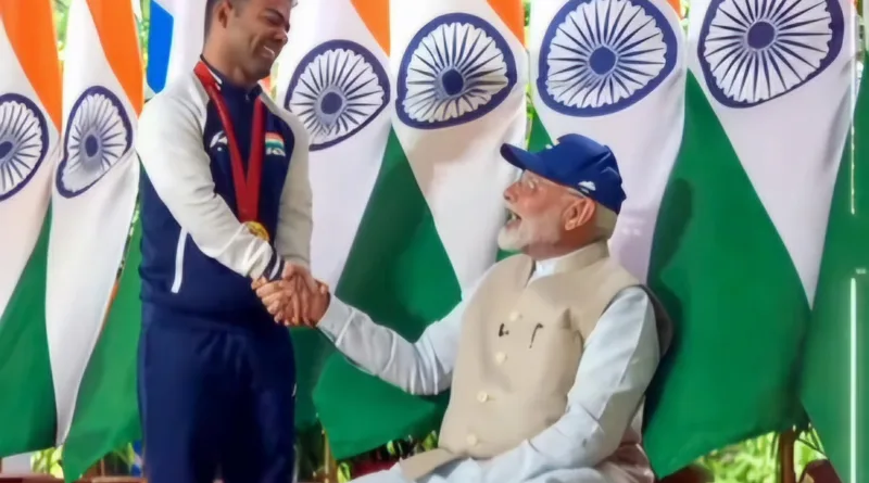 Navdeep singh and modiji