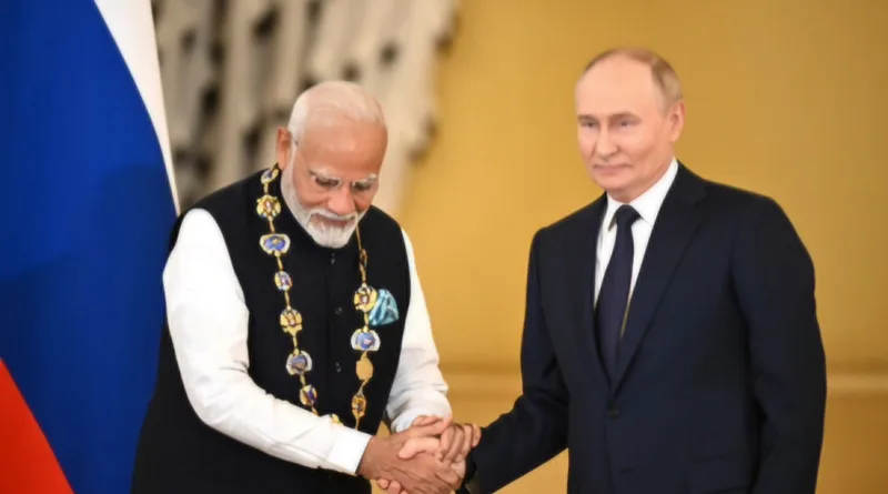 Pm modi with putin