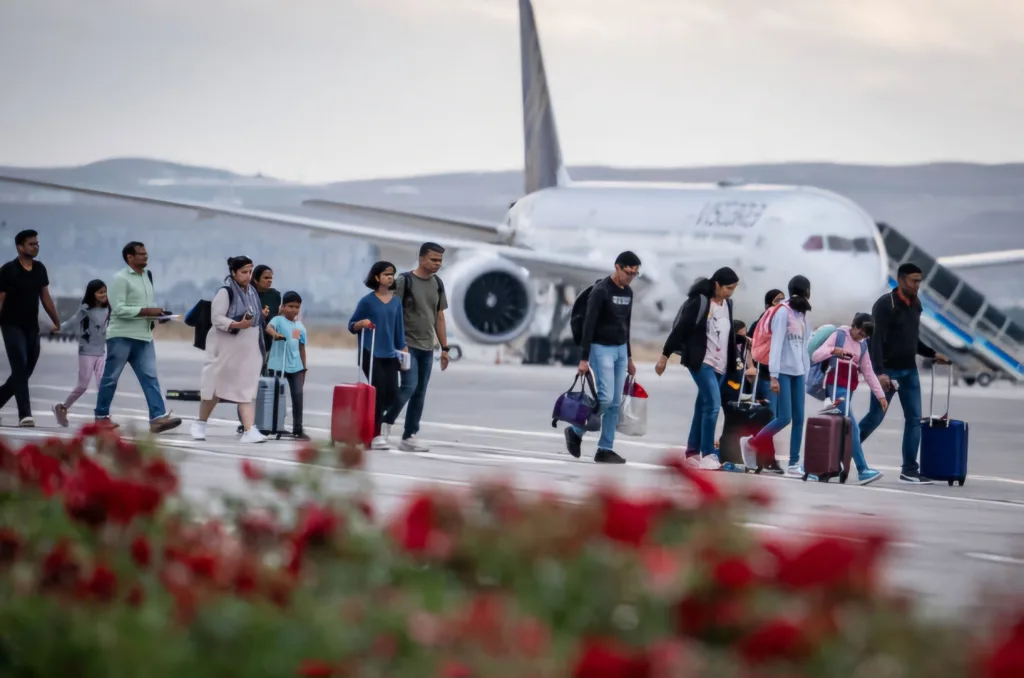 Flight passengers