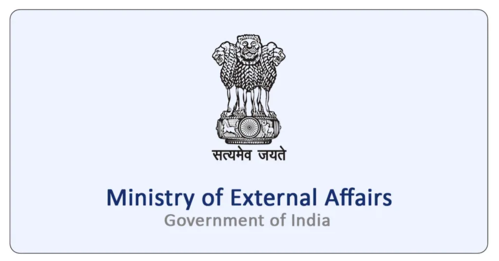 Ministry of external affairs