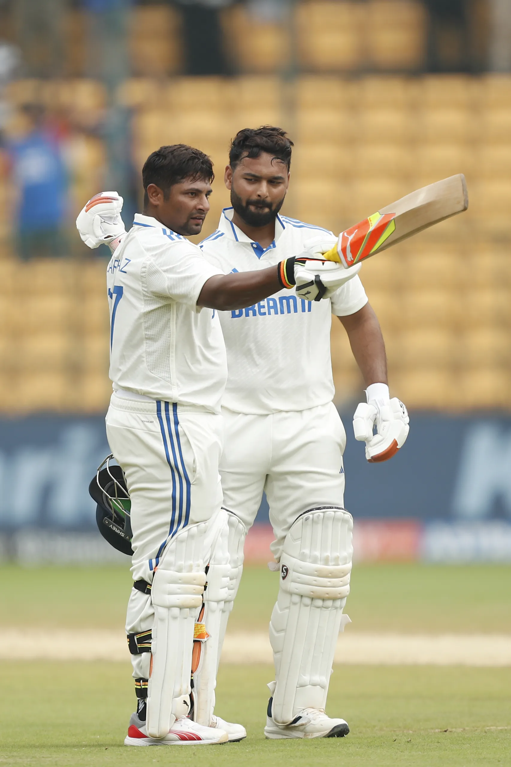 Rishabh pant and sarfaraz scaled