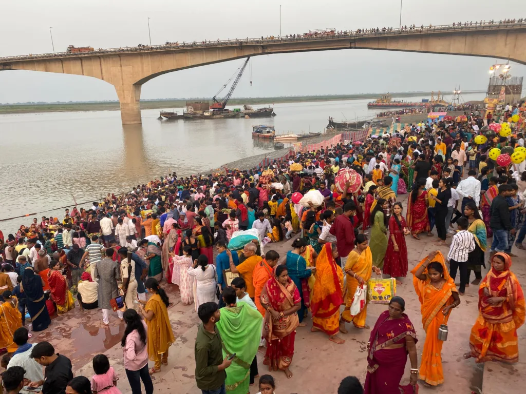 Chath puja Bhagalpur