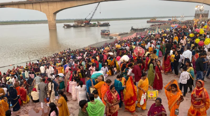 Chath puja Bhagalpur